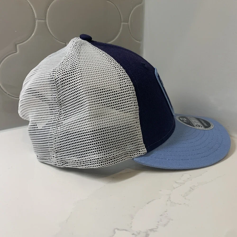 New Era Tampa Bay Rays 59FIFTY Low Profile Squared Adjustable Snapback Hat OSFM